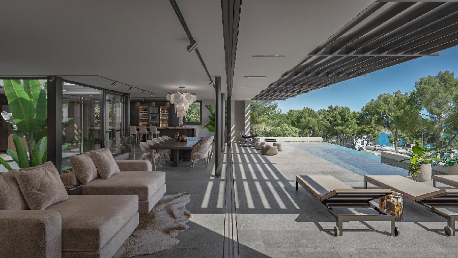 Vesper luxury villa in Mallorca Bendinat