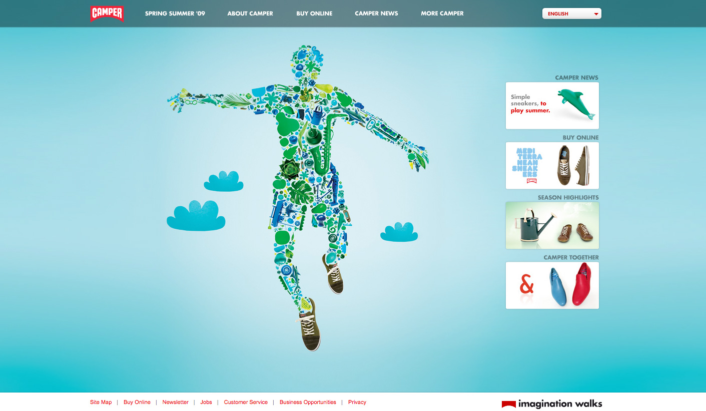 Camper AW09/SS10 Homepage