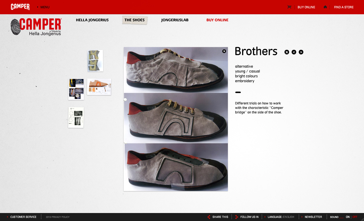 Tribute by Hella Jongerious website